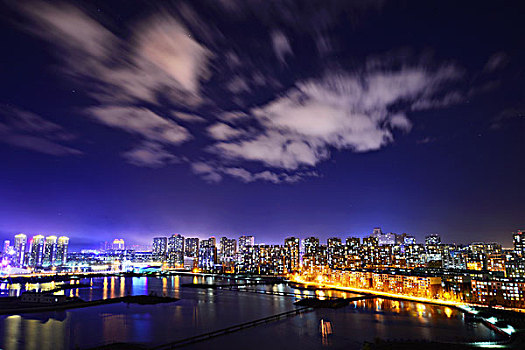 大庆城市夜景