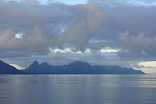 岛屿,山,韦斯特阿伦,诺尔兰郡,挪威,欧洲