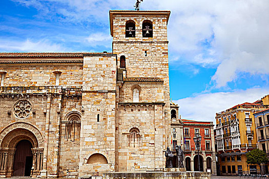 萨莫拉,圣胡安,教堂,马约尔广场,西班牙