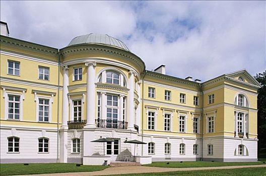 宫殿,古典风格,拉脱维亚