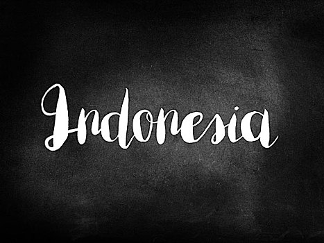 印度尼西亚,书写,黑板