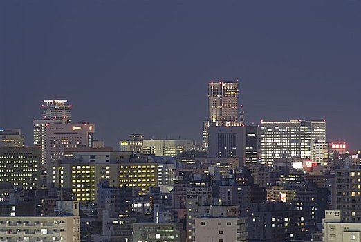 夜景,城市