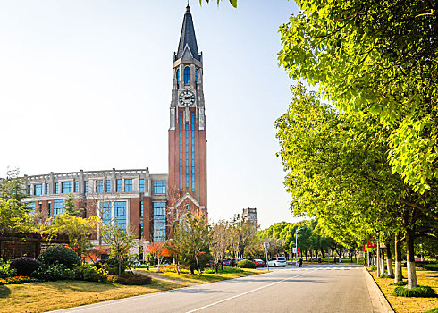 上海松江大学城华东政法大学