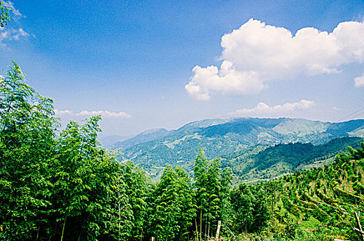 山岭风光