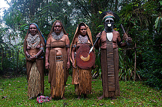 部族,首领,女人,哈根,高地,巴布亚新几内亚,太平洋