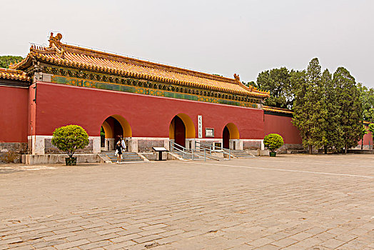 北京十三陵,古建筑