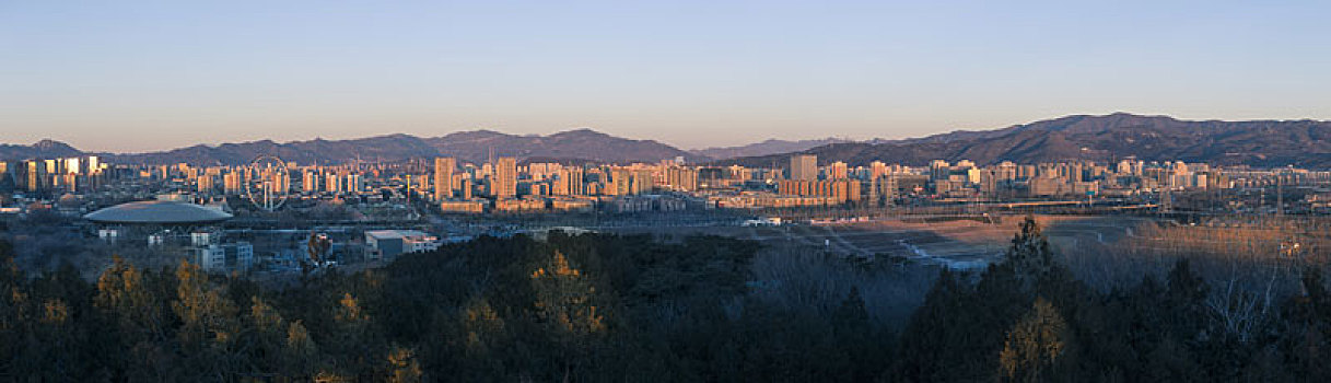 北京市石景山区城市风貌