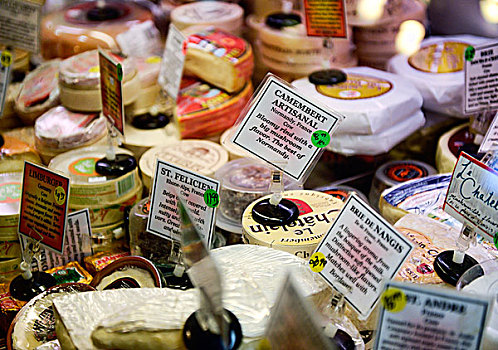 奶酪,销售,读,市场,费城