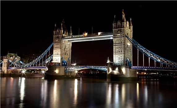 伦敦桥,夜晚