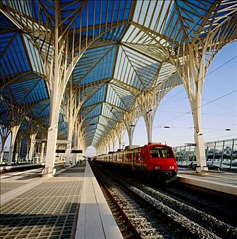 东方,火车站,圣地亚哥,里斯本,葡萄牙