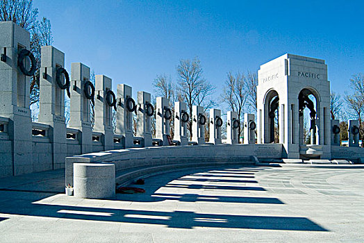 第二次世界大战,纪念,华盛顿特区,2004年