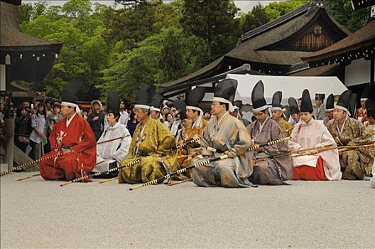 射箭,仪式,弓箭,节日,京都,日本,亚洲