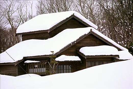 农舍,北海道,日本
