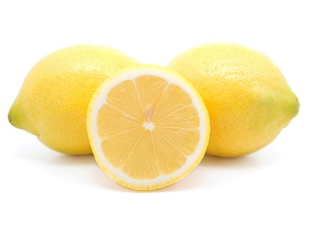 柠檬,白色背景,背景