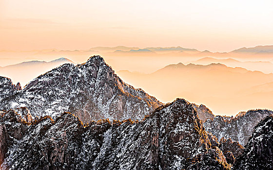 黄山云海风光