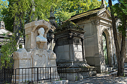 法国,巴黎,20世纪,地区,墓地,诗人,阿尔佛雷德,雕刻师