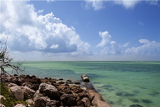 佛罗里达礁岛群,风景,海滩