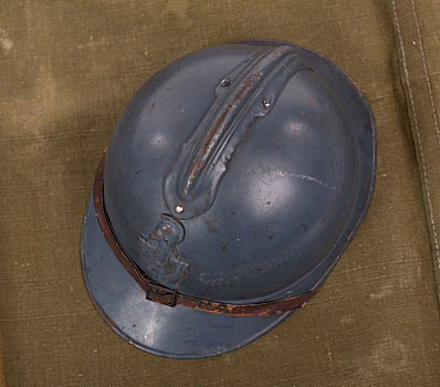 法国,军事,头盔,第一次世界大战