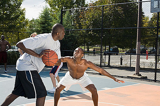 篮球手,保护,运动员