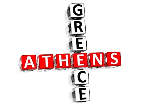 雅典,希腊,填字游戏