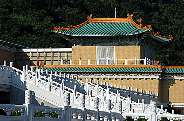 台北故宫全景图片