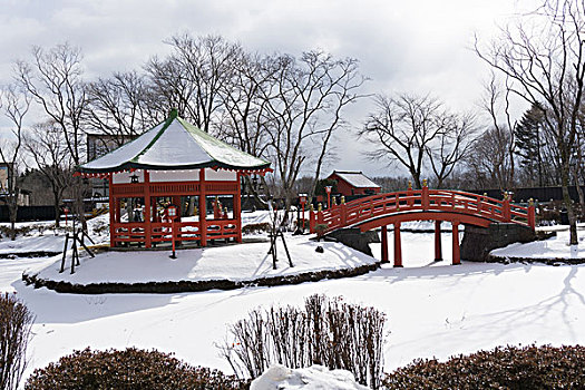 日本北海道风光