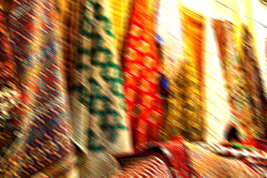 伊朗,围巾,市场,纹理,抽象,彩色,集市,配饰