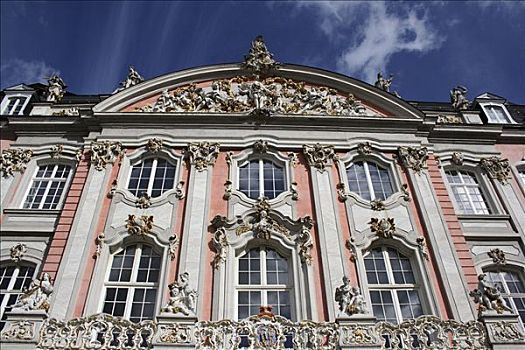 宫苑,王子,宫殿,莱茵兰普法尔茨州,德国,欧洲