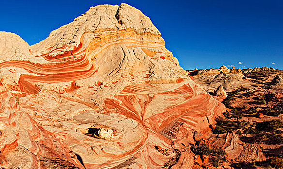 沙岩构造,白色,弗米利恩崖,国家纪念建筑,亚利桑那,美国,大幅,尺寸