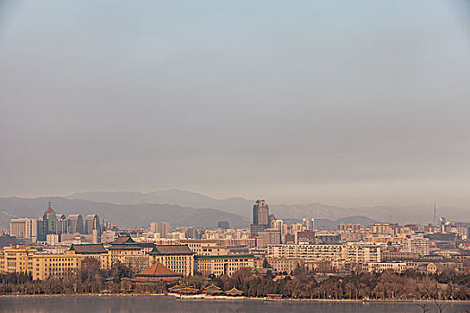 北京景山远眺