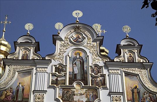 壁画,圣母升天大教堂,基辅,乌克兰,艺术家