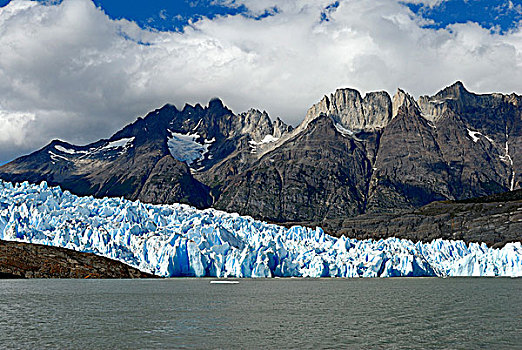 智利,巴塔哥尼亚,托雷德裴恩国家公园,格里冰河