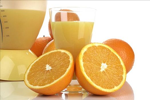 新鲜,橙汁
