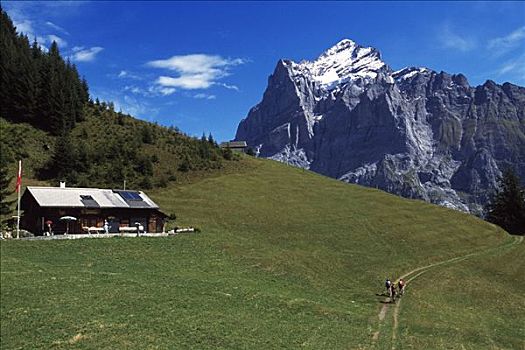 山地车手,贝塔峰,格林德威尔,伯恩高地,瑞士