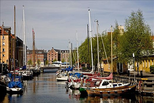 运河,哥本哈根,丹麦