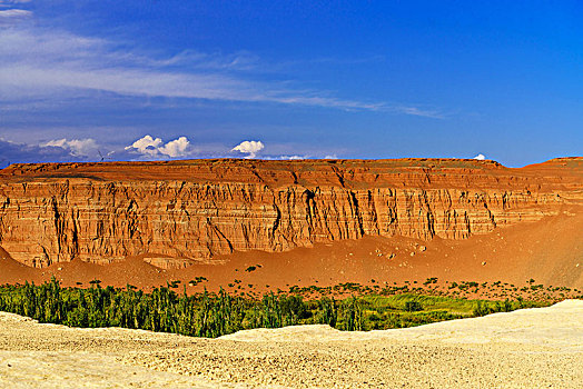 新疆峡谷风光