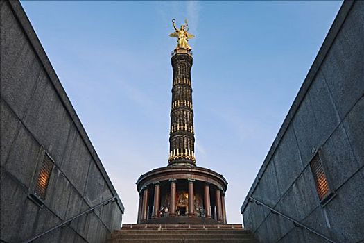 胜利,柱子,柏林,德国,欧洲