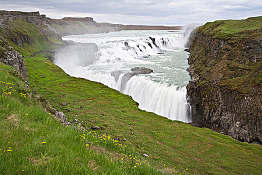 流行,瀑布,冰岛