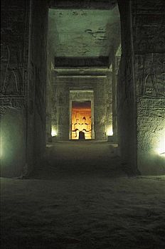 大,遗址,阿布辛贝尔神庙,埃及,北非,世界遗产