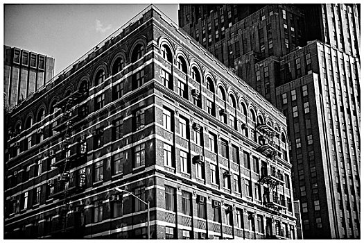 建筑,曼哈顿,纽约