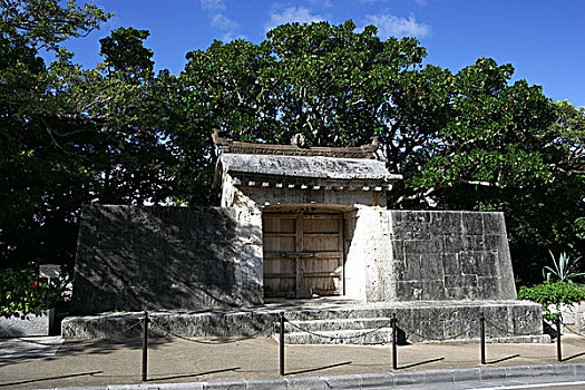 首里城,那霸,城市,冲绳