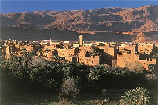 摩洛哥,山谷,乡村