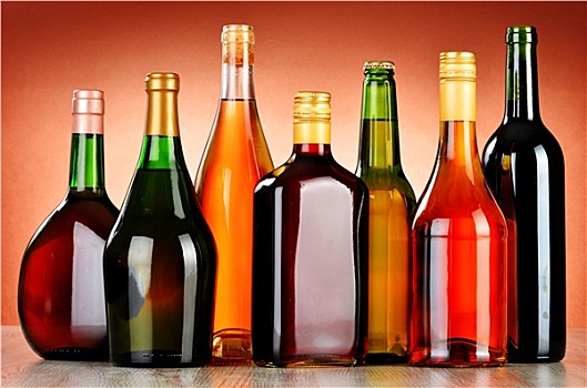 瓶子,种类,酒,啤酒,葡萄酒