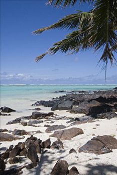 石头,海滩,岛屿,马达加斯加,非洲