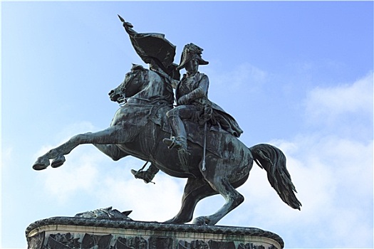骑马雕像,皇宫,英雄广场,维也纳