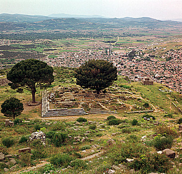 风景,圣坛,宙斯,公元前2世纪,艺术家,未知
