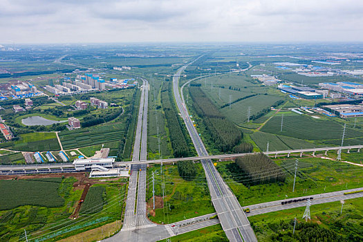 俯瞰大地,鸟瞰公路