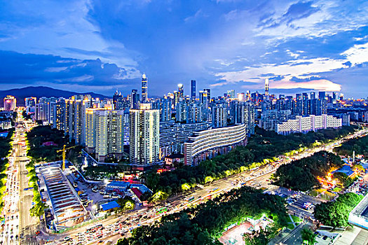 深圳城市夜景