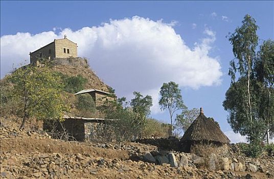 寺院,圣徒,阿克苏姆,埃塞俄比亚