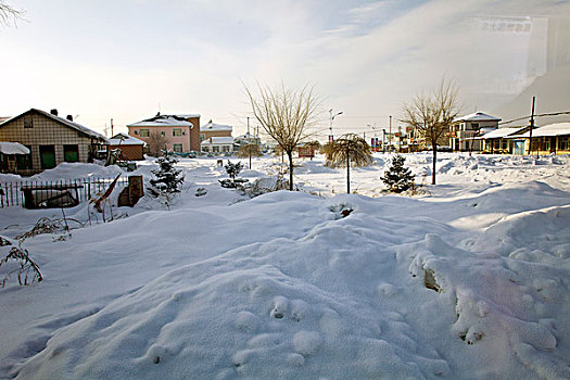 镜泊湖,冰雪,自然风光,景观,吉林